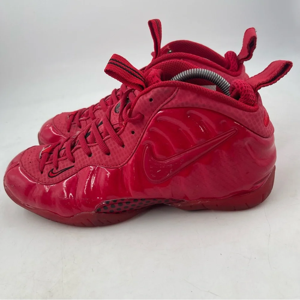 Nike Men’s Air Foamposite Pro - SZ 9.5 - Red Basketball Shoes Sneakers - Picture 13 of 16